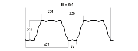 TP 200 Højprofil